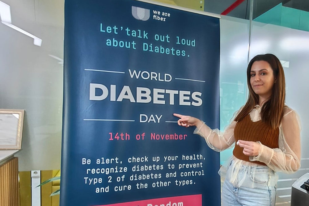 Mese della sensibilizzazione sul diabete: come “We AreFiber” ci ricorda l’importanza della salute